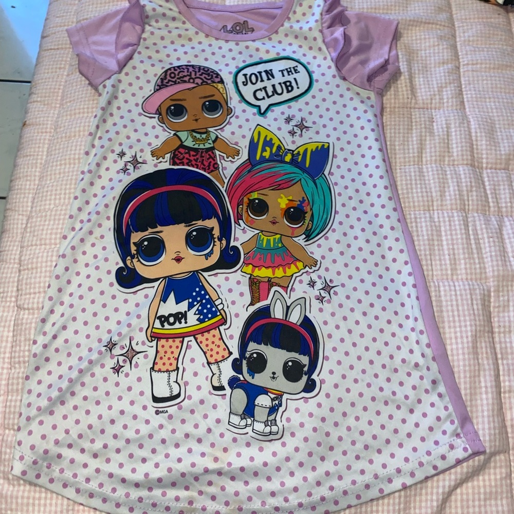 L.O.L. Surprise! Pink and Purple Kids Pajamas